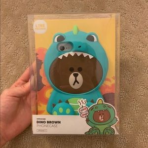 Line dino case for iPhone 7 & 8